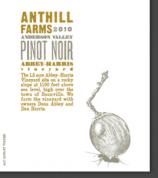Anthill Farms - Pinot Noir Anderson Valley Abbey-Harris Vineyard 0
