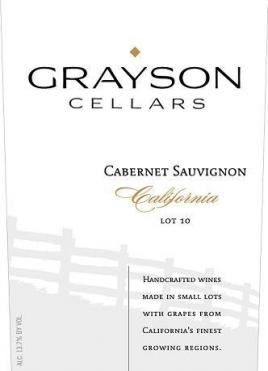 Grayson Cellars - Lot 10 Cabernet Sauvignon NV