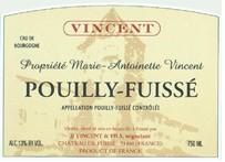 J.J. Vincent & Fils - Pouilly-Fuiss NV