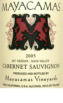 Mayacamas - Cabernet Sauvignon Mount Veeder 2014
