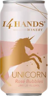 14 Hands - Unicorn Bubbly Rose NV (355ml can) (355ml can)