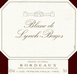 Blanc de Lynch-Bages - Bordeaux 2011
