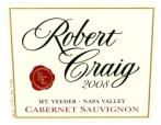 Robert Craig - Cabernet Sauvignon Mount Veeder 2014